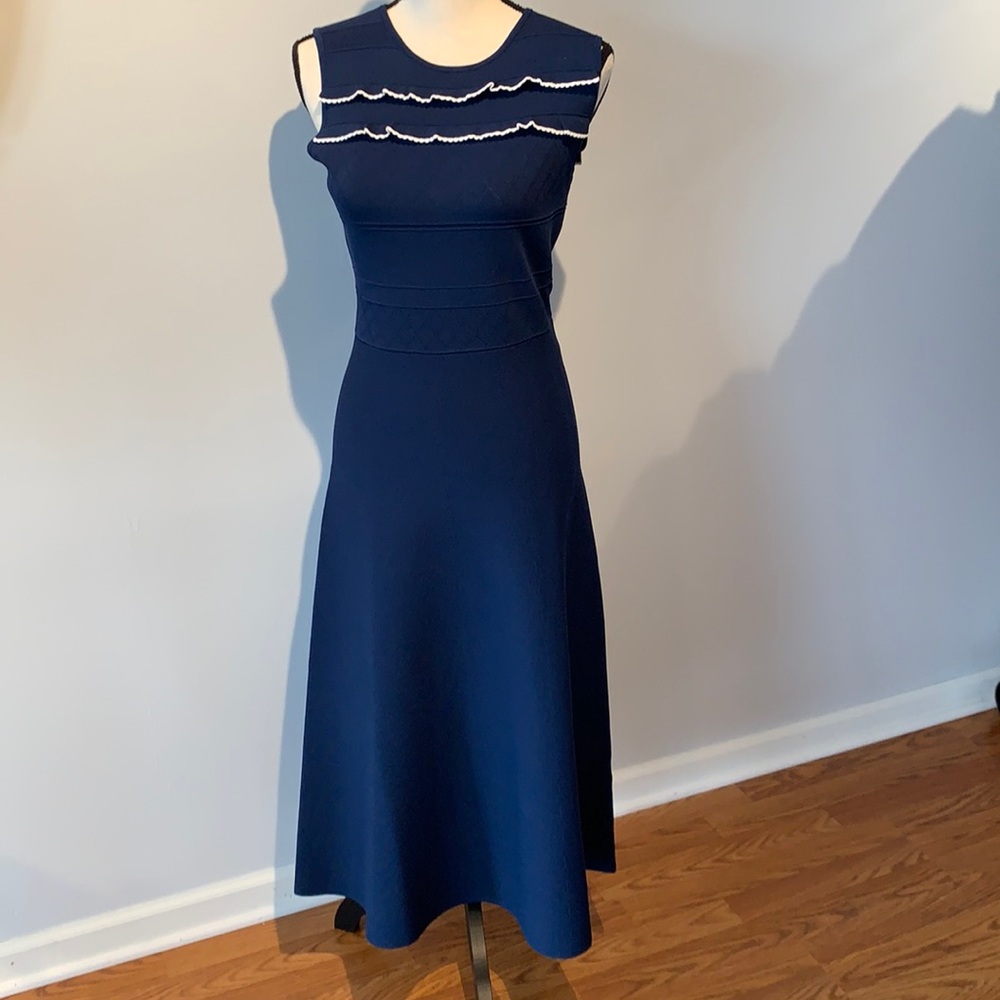 Jason Wu navy nwt stretch dress